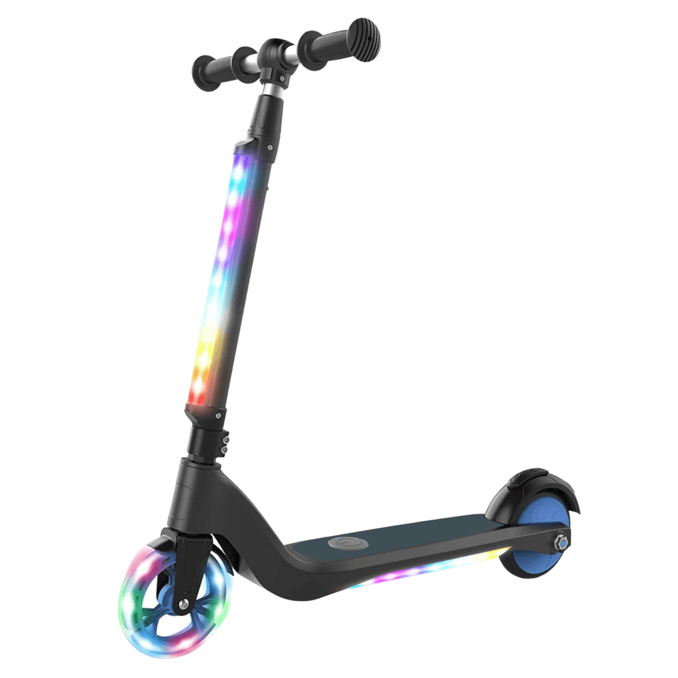 Re-certified Gyrocopters Glow Kids Electric Scooter l LED scooter for kids | 7.5Km Range l 8Kmh Top Speed
