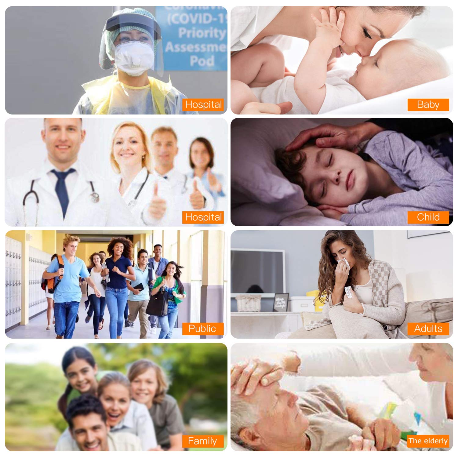 IMLoved Medical Grade Infrared Forehead Thermometer