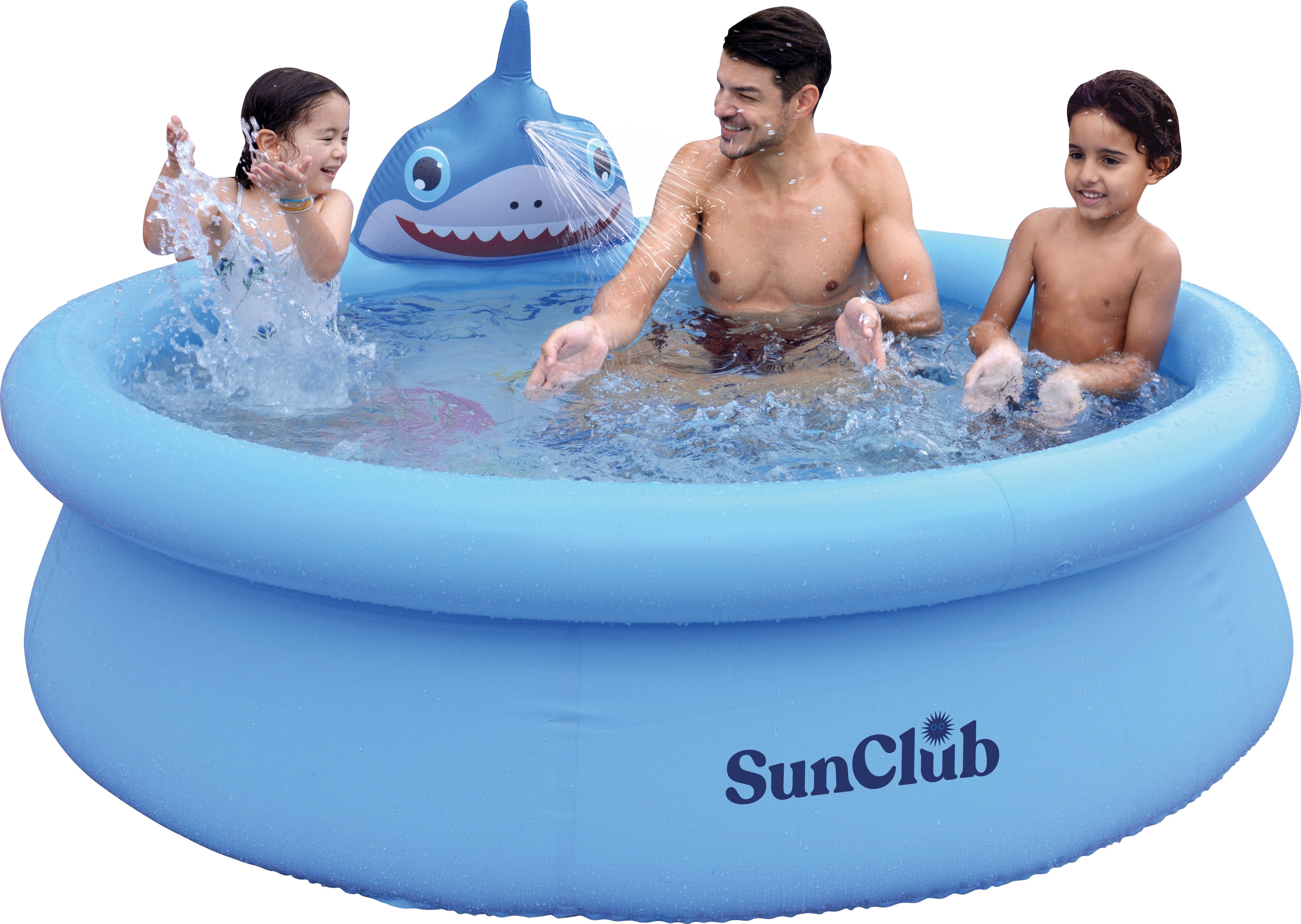 Sunclub Shark 3D Spray Pool