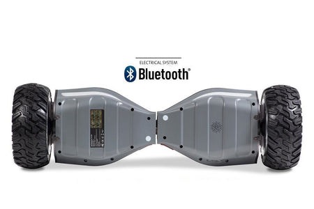 Bluetooth 8.5 inch Hoverboard outdoors black
