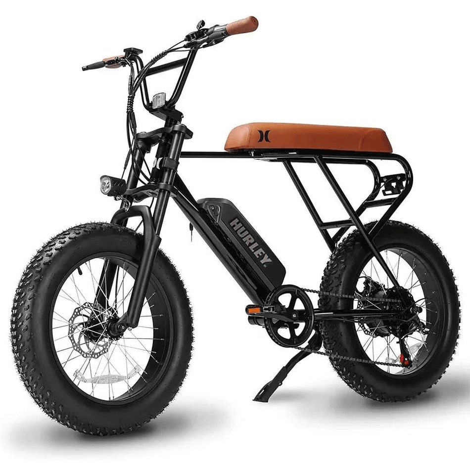 Hurley Mini Swell Electric Bike | 500 W motor e-Bike for adults | 20” Fat Tires Beach bike | Max Speed 32km | Range Up To 64 km | Shimano Professional Speed