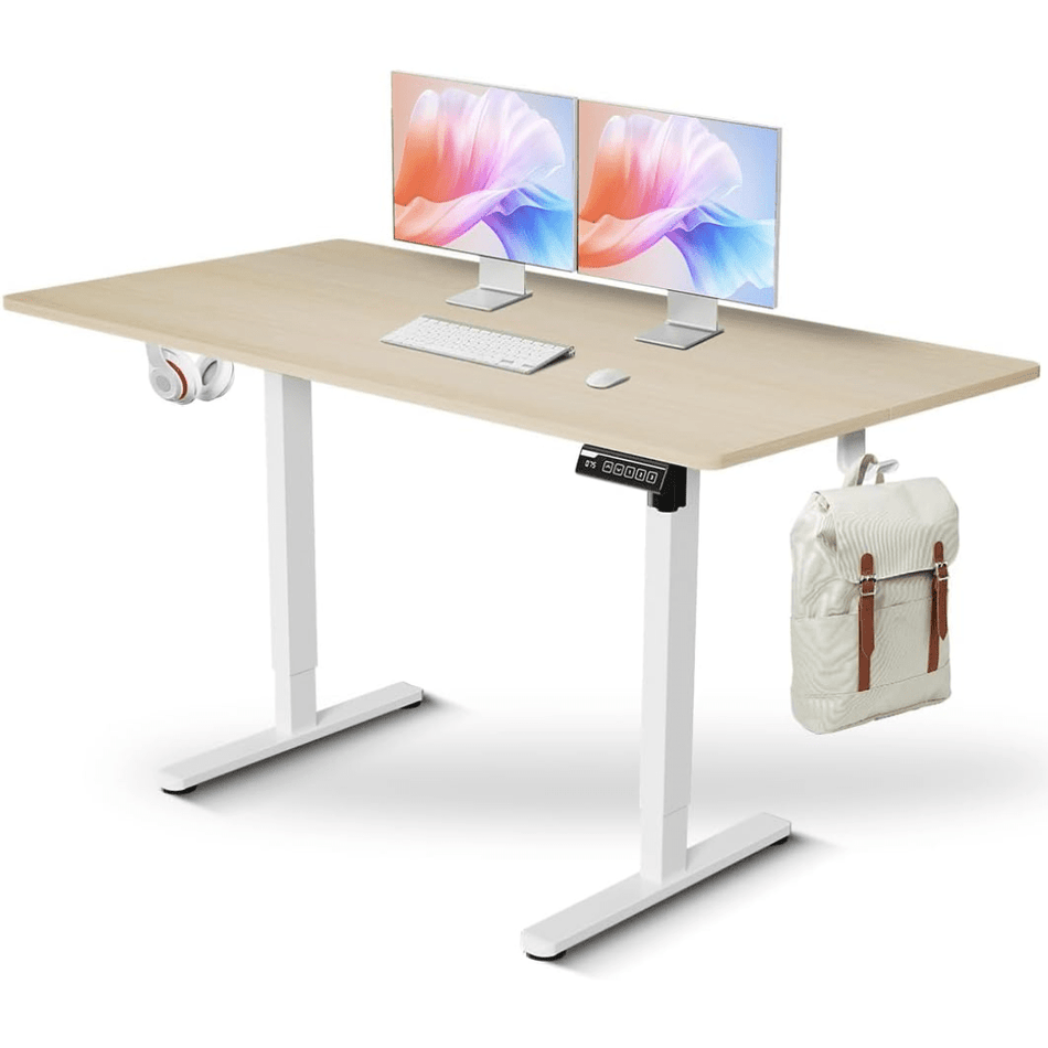 IMGadgets Standing Electric Adjustable Desk | Height Adjustable Desk for Work and Home |3-Memory Settings | 28.3" - 46.5"