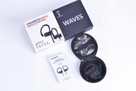 IMGadgets Wireless , Waterproof In-Ear Headphones and Case