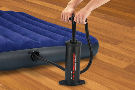 Intex Double Quick III S Hand Pump, air pump, mattress air pump, airbed pump, swimming pool pump, inflatable swimming pool pump, portable air pump, multi-purpose air pump