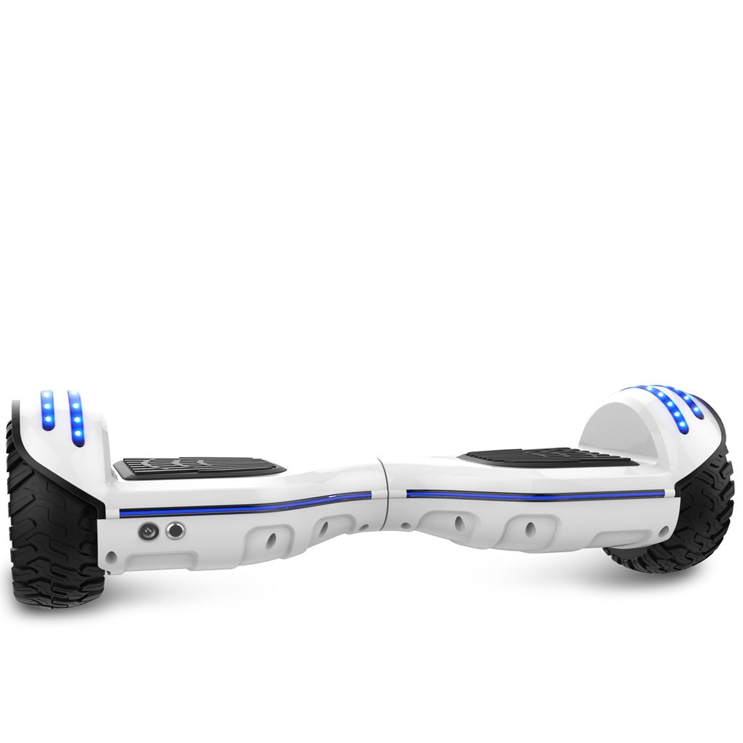 Gyrocopters 8finiti beast hoverboard tout-terrain avec roues led - noir et  gris