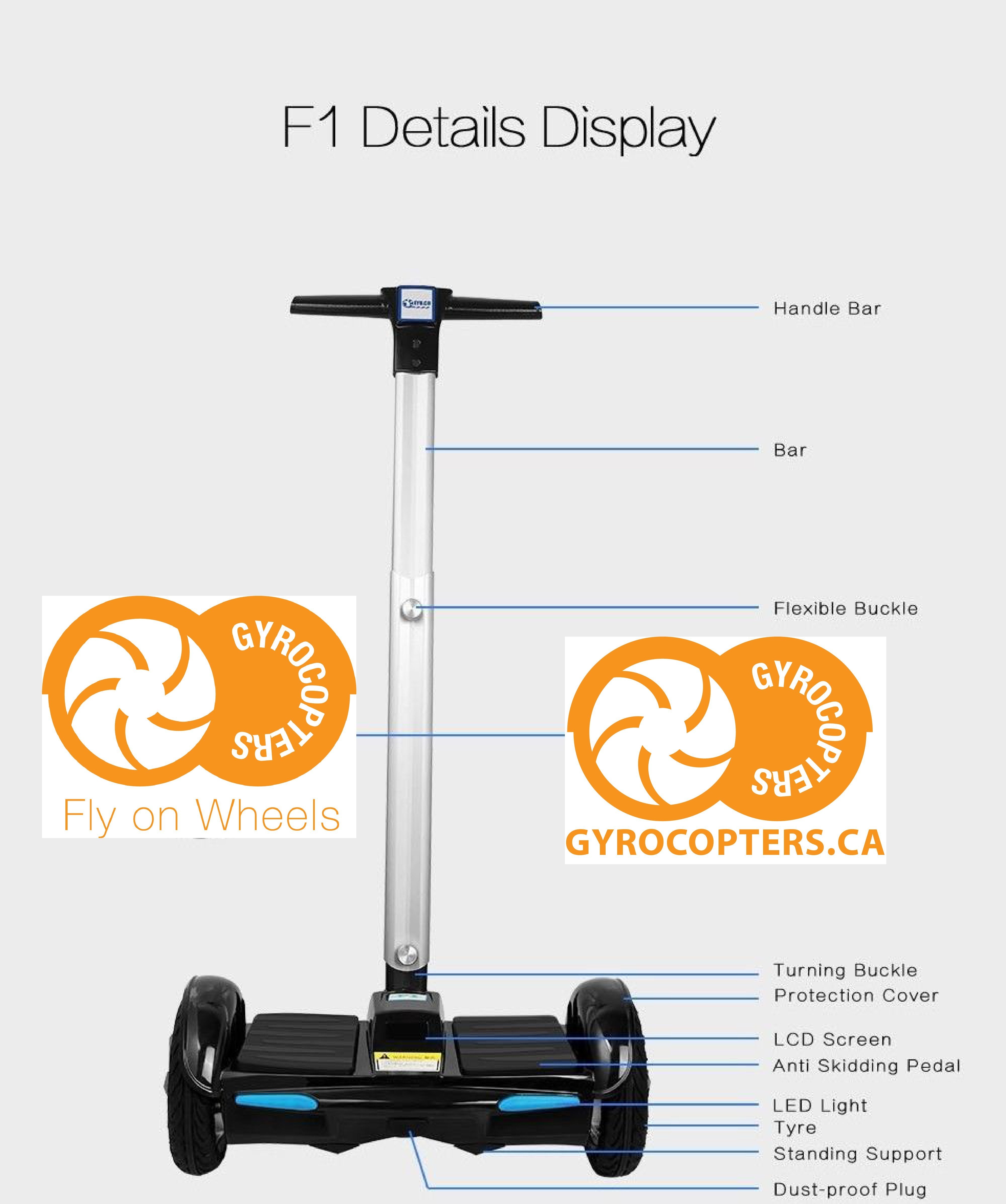 Gyrocopters Electric Handle Scooter