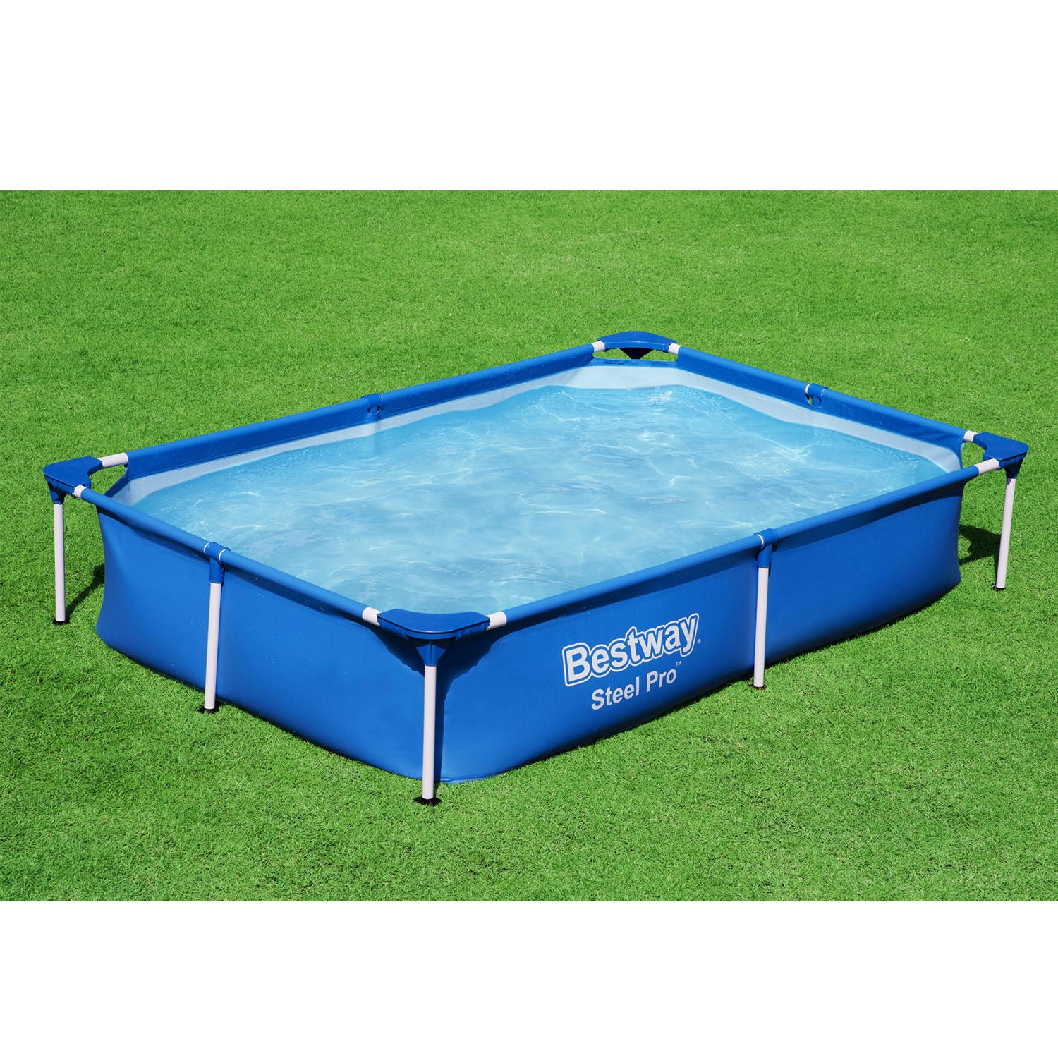 Bestway Steel Pro Above Ground Swimming Pool For Kids, steel swimming pool, above ground pool, backyard pool, above ground pool for kids, easy to setup pool, bestway steel swimming pool, bestway pool, durable outdoor pool, portable swimming pool, safe kiddie pool 