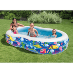 Piscine extérieure pour enfants Ocean 8 5,7 pi x 3,5 pi x 1,5 pi (L x l x H)