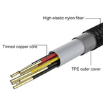 3 in1 USB CABLE , MICRO USB ,TYPE C , iphone charging cable, android charging cable