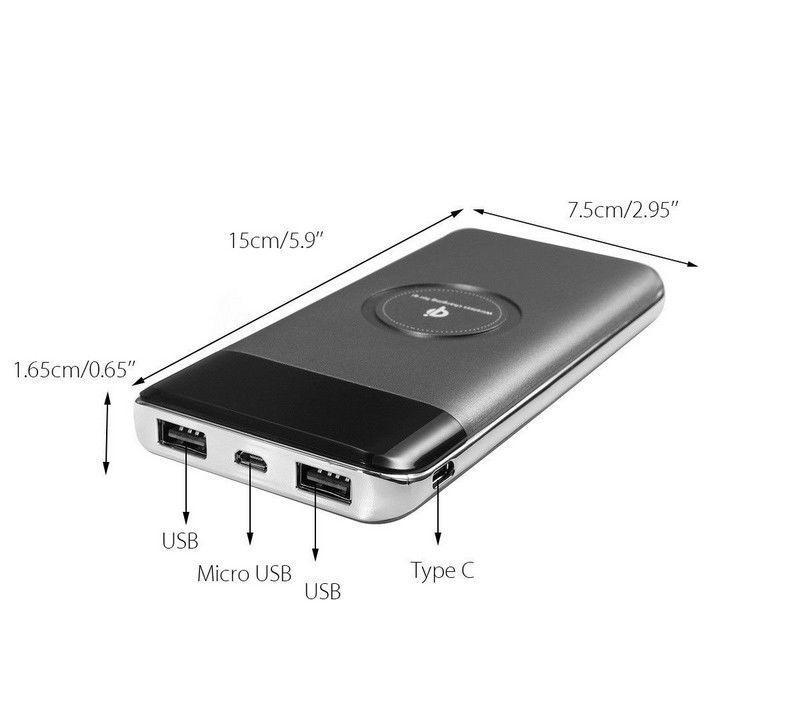 Wireless Powerbank 10000 mAH